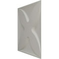 thumbnail image 4 of Ekena Millwork 19 5/8"W x 19 5/8"H Austin EnduraWall Decorative 3D Wall Panel, Bright Coat Gold (Covers 2.67 Sq. Ft.), 4 of 6