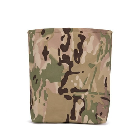 Tactical Folding Pouch Drawstring Storage Bag Large Capacity Wear Resistant Reusable Compact Tactical Bag