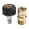 thumbnail image 3 of Set Pressure Washer Adapter To 1/4“ 3/8“ Universal Swivel 14Mm 5000 Psi Accessory For Spray Tool Quick Connect, 3 of 7