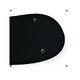 thumbnail image 2 of Cortina Cubre Sol Universal Redondo Para Medallón color negro, 2 of 4