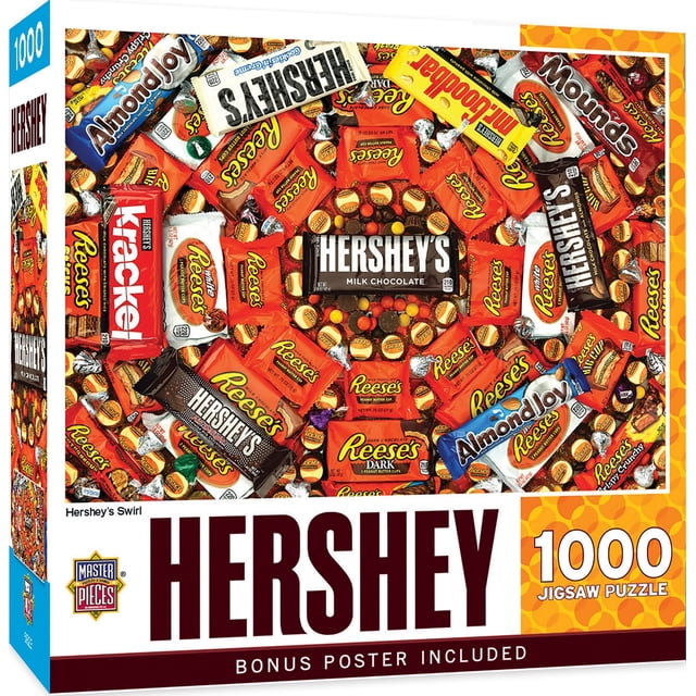 Rompecabezas MasterPieces Hershey's Swirl 1000 piezas