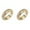 2-Gold 2PCS, variant on (2-Pack) 2025 Couple Rings Classic Gold-Plated Punk Rings Ring inlaid Zircon Jewelry Teen Rings Women Chunky Ring Mens