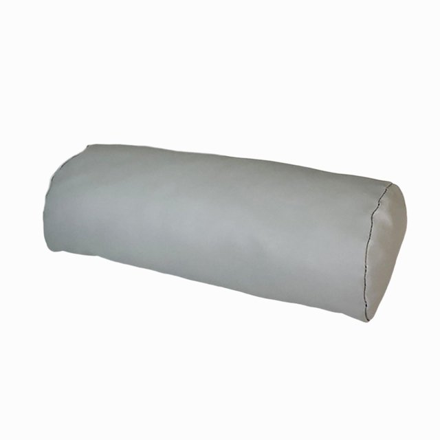 Reposapiés para uñas, reposapiés de piel sintética para manicura y pedicura. gris
