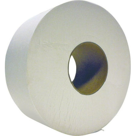 North American Paper 422806 Jumbo Bathroom Tissue, 1 Ply, 2000 ft Roll, Paper, White