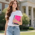 thumbnail image 5 of Notebook Plush Fuzzy Cover Lined Notebook 160 Pages 8 Colors for Office Supplies, 5 of 6