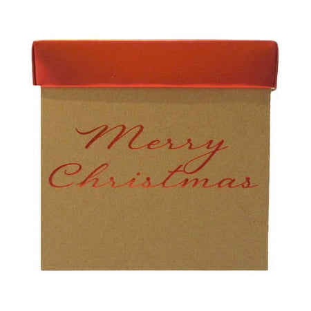 Soft Square Gift Box, Christmas