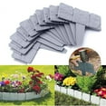 thumbnail image 3 of Langgg Garden Fence Cobblestone Border Lawn Edging Decor Flower Decorations 5pcs 1Set, 3 of 6