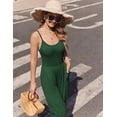 thumbnail image 4 of Ekouaer Jumpsuits for Women Sleeveless Spaghetti Strap Womens Jumpsuit One Piece Wide Leg Summer Romper With Pockets Beach Vacation Outfits 2026, 4 of 6