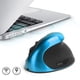 thumbnail image 4 of Ratón óptico Inalámbrico, Ratón Vertical Ergonómico Para El Hogar Para Computadora Para Oficina Para Juegos YLSHRF Cielo azul, 4 of 8