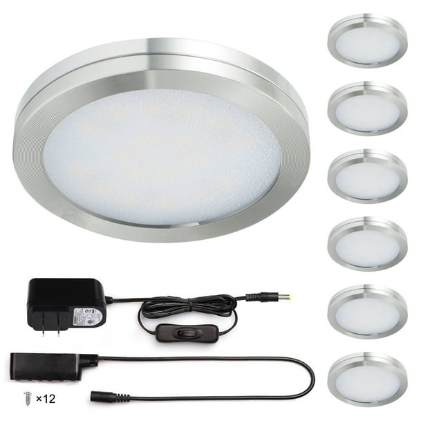 Kohree LED Under Lighting, Closet Lights, 1140lm Puck Lights