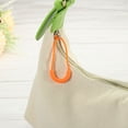 thumbnail image 5 of Uxcell Zipper Pulls Extension Handle Cord, 30 Pack Finger Use Plastic U-Shape Tab Tag Extender, Orange, 5 of 5
