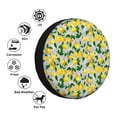 thumbnail image 4 of Fotbe Lemon1 Funda de Llanta de Repuesto con Estampado, Engrosada, Ajuste Universal para Jeep, Remolque, RV, SUV, Camión-15 inch, 4 of 6