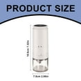 Federra Portable Electric Conical Burr Coffee Grinder Rechargeable
