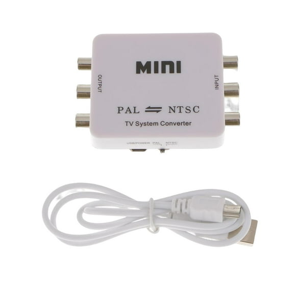 Tachiuwa 1x Converter with Bidirectional USB Cable PAL / NTSC / SECAM to PAL / NTSC MINI