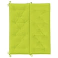 thumbnail image 5 of vidaXL Garden Bench Cushion Bright green Oxford fabric (100% polyester), 5 of 6