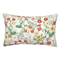 thumbnail image 1 of Balery Spring floral Funda de Cojín Estampada, Regalos para Mujeres, Regalos de Amor para Ella, Regalos para Novia o Esposa, Funda de Almohada-20"x30", 1 of 6