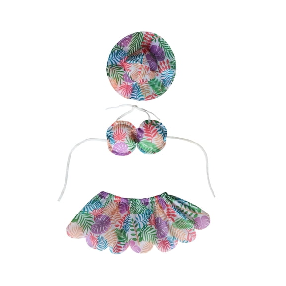 ddioayh Porch Goose Clothing Nylon Spandex 40g 17x15x2cm Cute Print Holiday Outfit For Garden Goose Decor