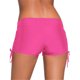 thumbnail image 4 of Soidarity Bañador de cintura baja con correa lateral de color liso para mujer Traje de baño Rosa roja XXL Soidarity OD001260-17, 4 of 6