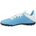 thumbnail image 2 of Tenis de Futbol Adidas X 19.4 Niños Taquetes Césped Artificial azul cielo 18 Adidas F35347, 2 of 6