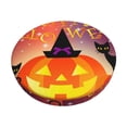 thumbnail image 2 of Lsque Halloween Round Bar chair cushion covers Velvet Fabric Premium Comfort Protects from Scratches and Stains for 14-17 Inch Chair- 14 inch, 2 of 7