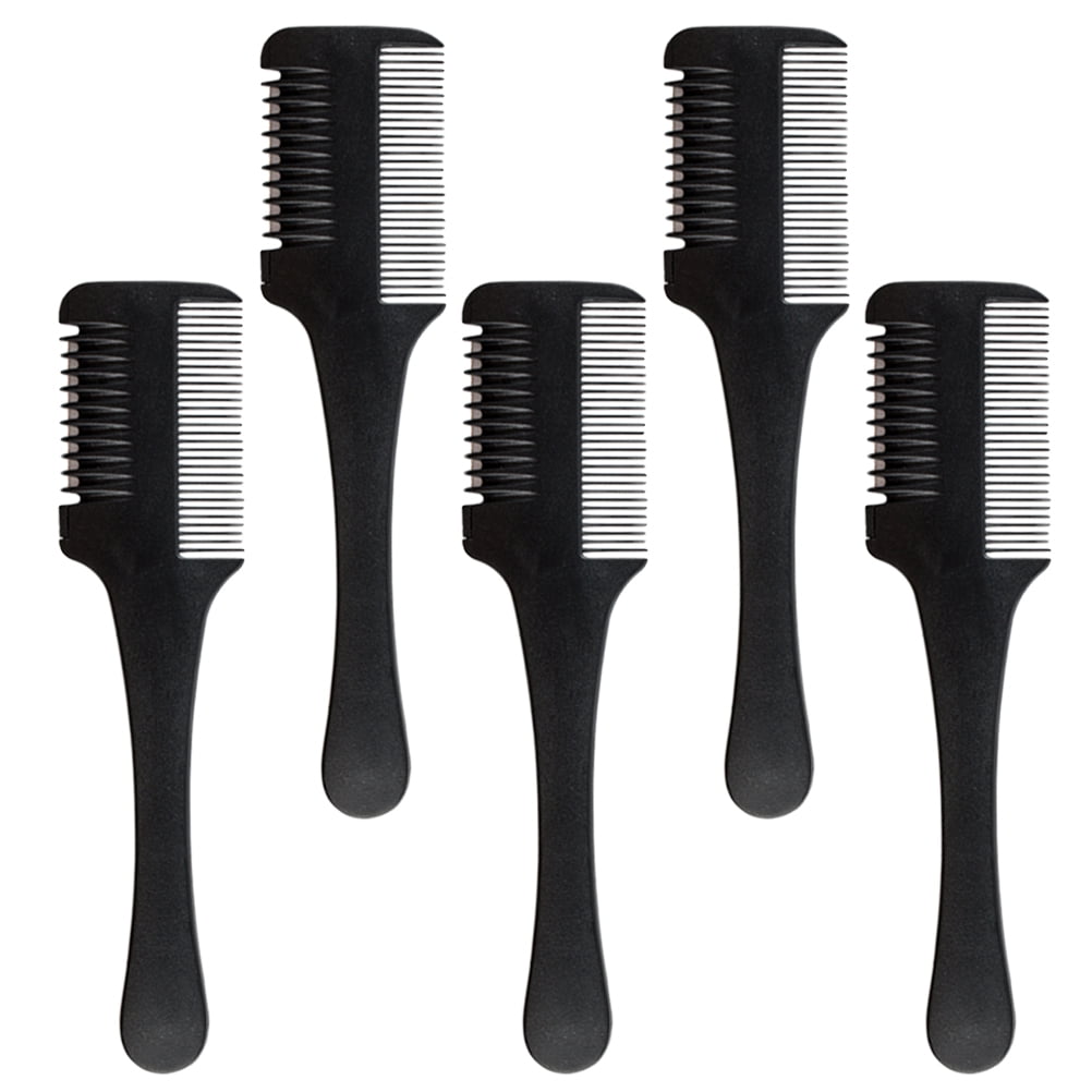 Rosarivae 5Pcs Hair Combs Knives Haircut Devices Practical Hair Cutters