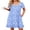 Blue Pigeon, variant on Ekouaer Nightgowns for Women Lace Trim Sleep Shirts Short Sleeve Night Shirts With Pockets Night Gown Ruffled Sleep Dress