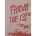 thumbnail image 4 of Friday the 13th Men's & Big Men's Camp Crystal Lake Long Sleeve Graphic T-Shirt, 4 of 5