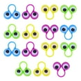 thumbnail image 1 of 15Pcs Eye Finger Puppet Eyes Rings Eyeball Rings Finger Toys Party Props, 1 of 8