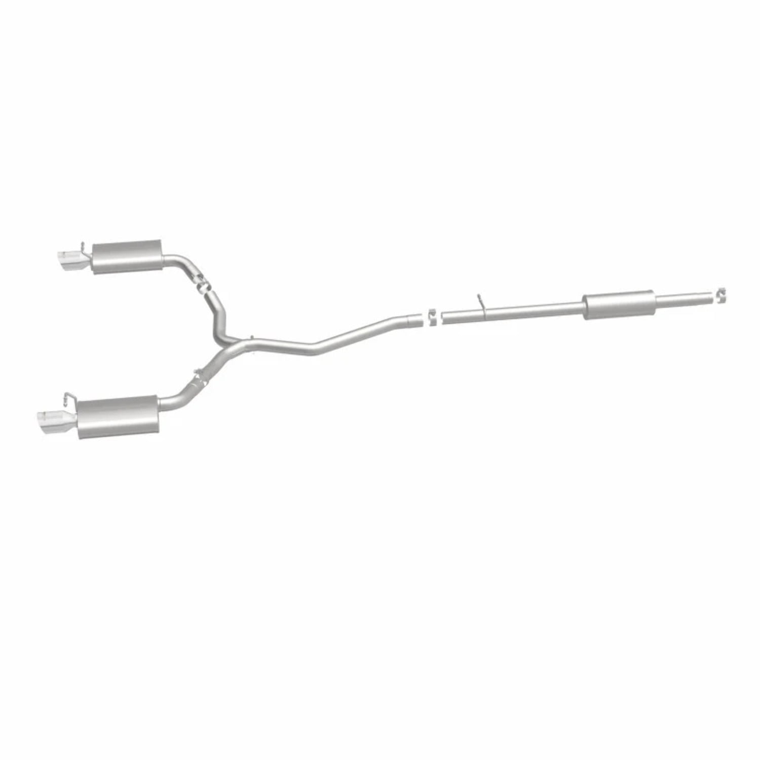 MagnaFlow 15467 Large Stainless Steel Performance Exhaust System Kit