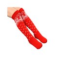 thumbnail image 3 of Women Christmas Knitted Stockings, Elastic Printed Pattern Socks, 3 of 5