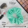 thumbnail image 5 of Motique Accessories Jumbo Cotton Scrunchie Hair Tie for Adult Women and Girls  - Mint, 5 of 5