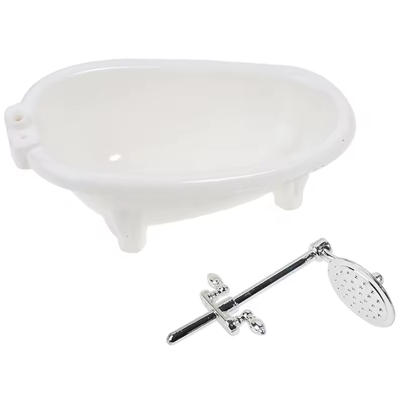 thumbnail image 3 of Mini bañera, muebles, accesorios de baño, juguetes para niños, 3 of 3