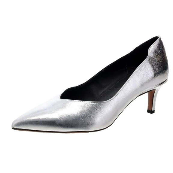 Franco Sarto Aurora Pumps Silver Metallic J1821S4020 Women's Size 9.5