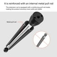 thumbnail image 2 of Carbon 1/4in Camera Screw Extension Rod Selfie Compatible for DSLR Camera Tripod Monopod Light Stand, 2 of 9