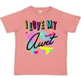 thumbnail image 3 of Inktastic I Love My Aunt- 80s Retro Style Boys or Girls Toddler T-Shirt, 3 of 5