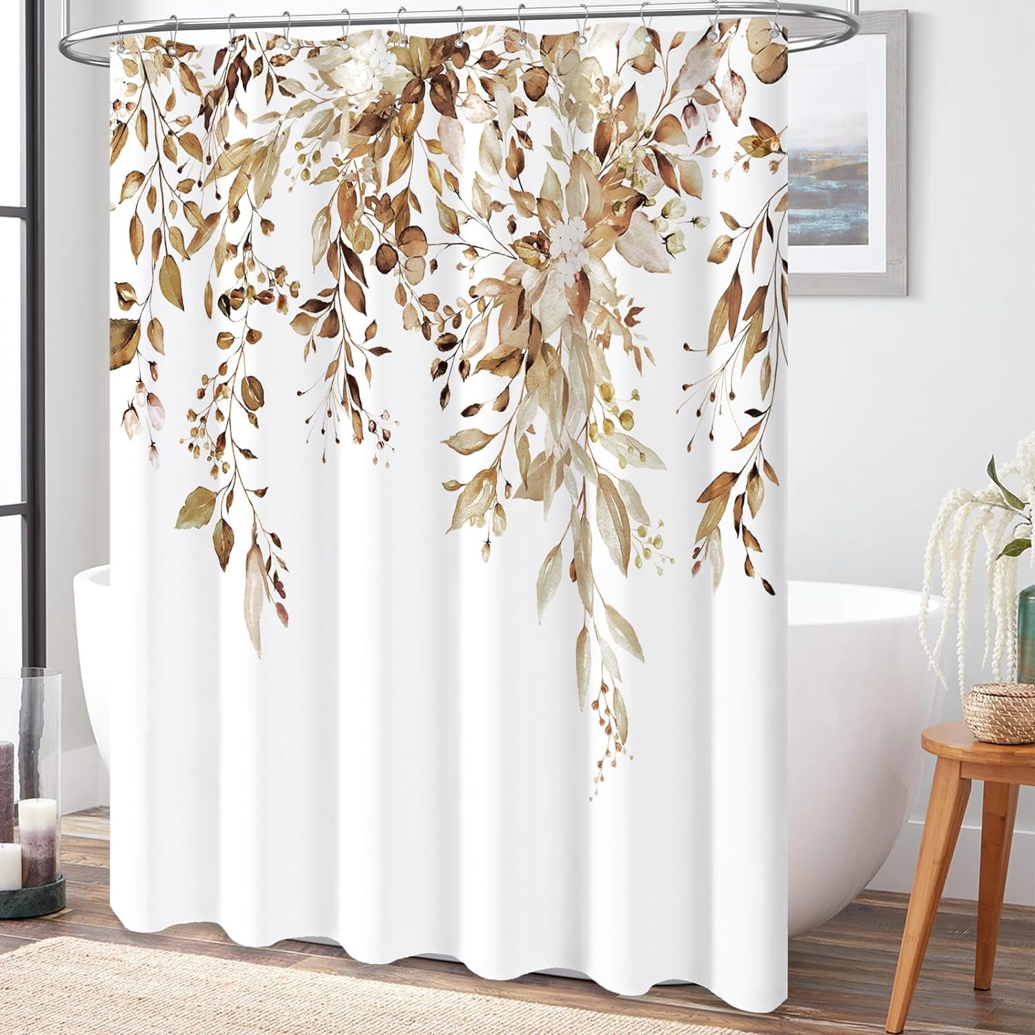 Custom Personalized Photo Shower Curtain - Upload Your Design, Waterproof Polyester, 72x108 Inches, Unique Bathroom Decor Gift