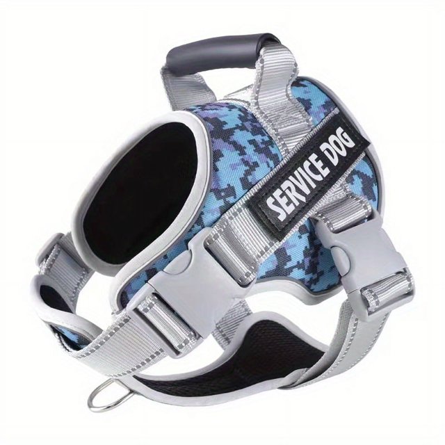 Premium No-Pull Dog & Cat Vest Harness - Breathable & Soft for Outdoor Walking