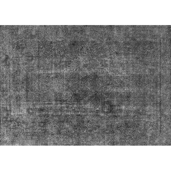 Ahgly Company Indoor Rectangle Oriental Gray Industrial Area Rugs, 2' x 4'