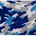 thumbnail image 3 of Your Zone Teens Jersey Camo Sheet Set, Full, Blue, 4 Pcs, 3 of 5