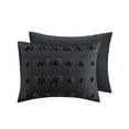 thumbnail image 4 of Intelligent Design 3 Pieces Lucy Adult Clip Jacquard King Comforter Sets in Black, 4 of 9