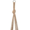 thumbnail image 2 of Macrame Hanging Plant Holder, Handmade Cotton Rope Wall Decor, 35-48 Inch Length, Supports Small And Large Pots, Perfect For Indoor And Outdoor Garden Decoration (L), 2 of 5