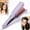 Purple, variant on French Curls Iron, Egg-Roll Hairstyle Water Ripple V-Shaped, Fast Heating, Adjustable Temperature, Hair Curler Crimper Styling Tools & Appliances with Multifunctions