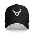 thumbnail image 2 of Department Of The Air Force Baseball Cap Adjustable Sandwich Fashion Caps for Men Women Classic Casquette Hat, 2 of 4