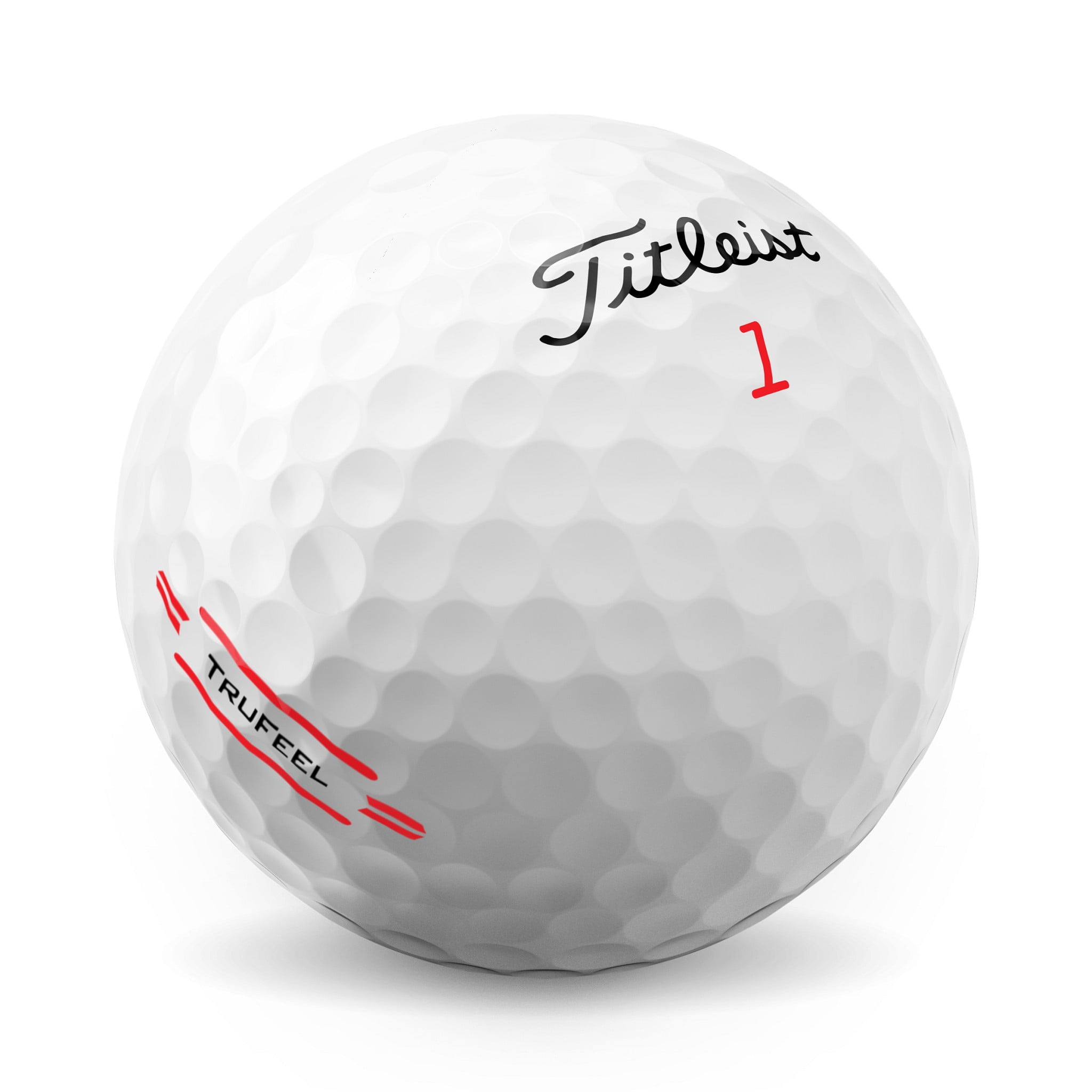 Titleist TruFeel golf Balls, Matte Red, (One Dozen) : : Sports,  Fitness & Outdoors