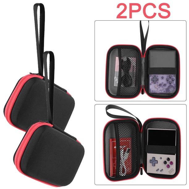 Almacenamiento para Consola Juegos Bolsas Transporte Impermeables para Miyoo Mini/RG35XX 2 Uds.