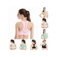 thumbnail image 7 of Women Cozy Seamless Wire Free Bras Stretch Mesh Fitness Bra for Yoga Gym Workout Running, 7 of 7