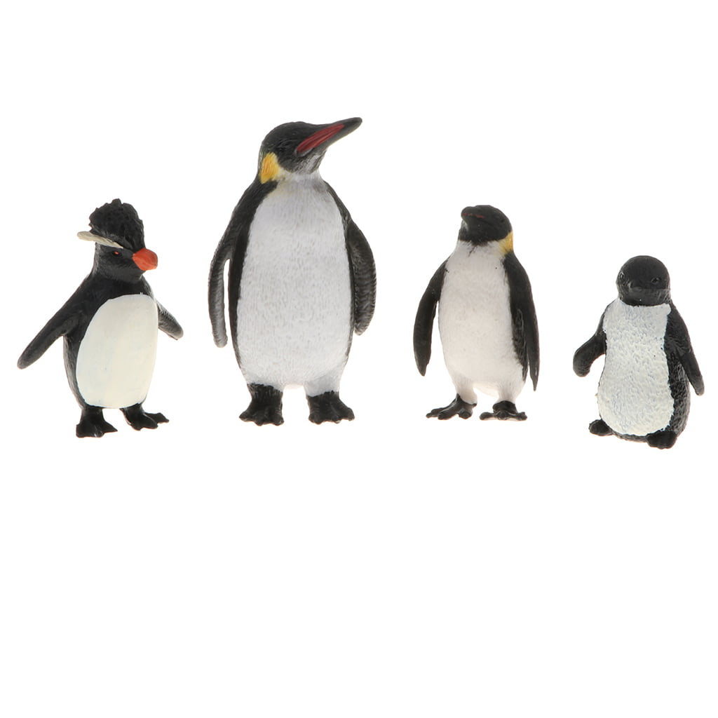 9Piece Plastic Penguin Family Playset Figure Kids Nature Science Toy Gifts 
