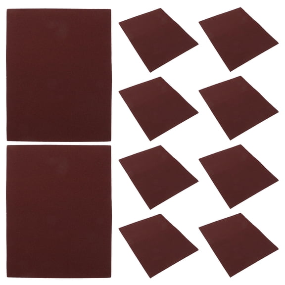 SOPOTUTU 20Pcs Bird Cage Sandpaper Sheets Brown Durable Quiet Claw Grinding Pads for Pets