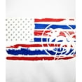 thumbnail image 3 of "Strong Faded" White Pullover Hoodie For Men And Women, 3 of 5