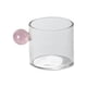 thumbnail image 1 of Taza de jugo, taza de café, taza creativa para bebidas, decoración de mesa de una sola capa, artículos para beber Rosa, 1 of 9